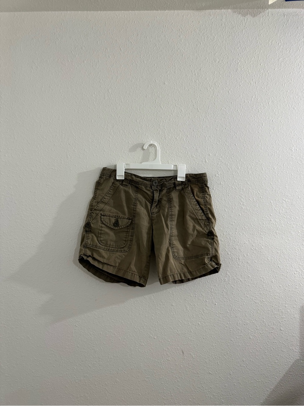 Khaki Calvin Klein shorts